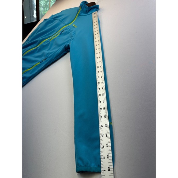 Marmot Womens Tempo Active Jacket Blue Sea Waterproof Adventure Sz Medium EUC - Picture 15 of 16